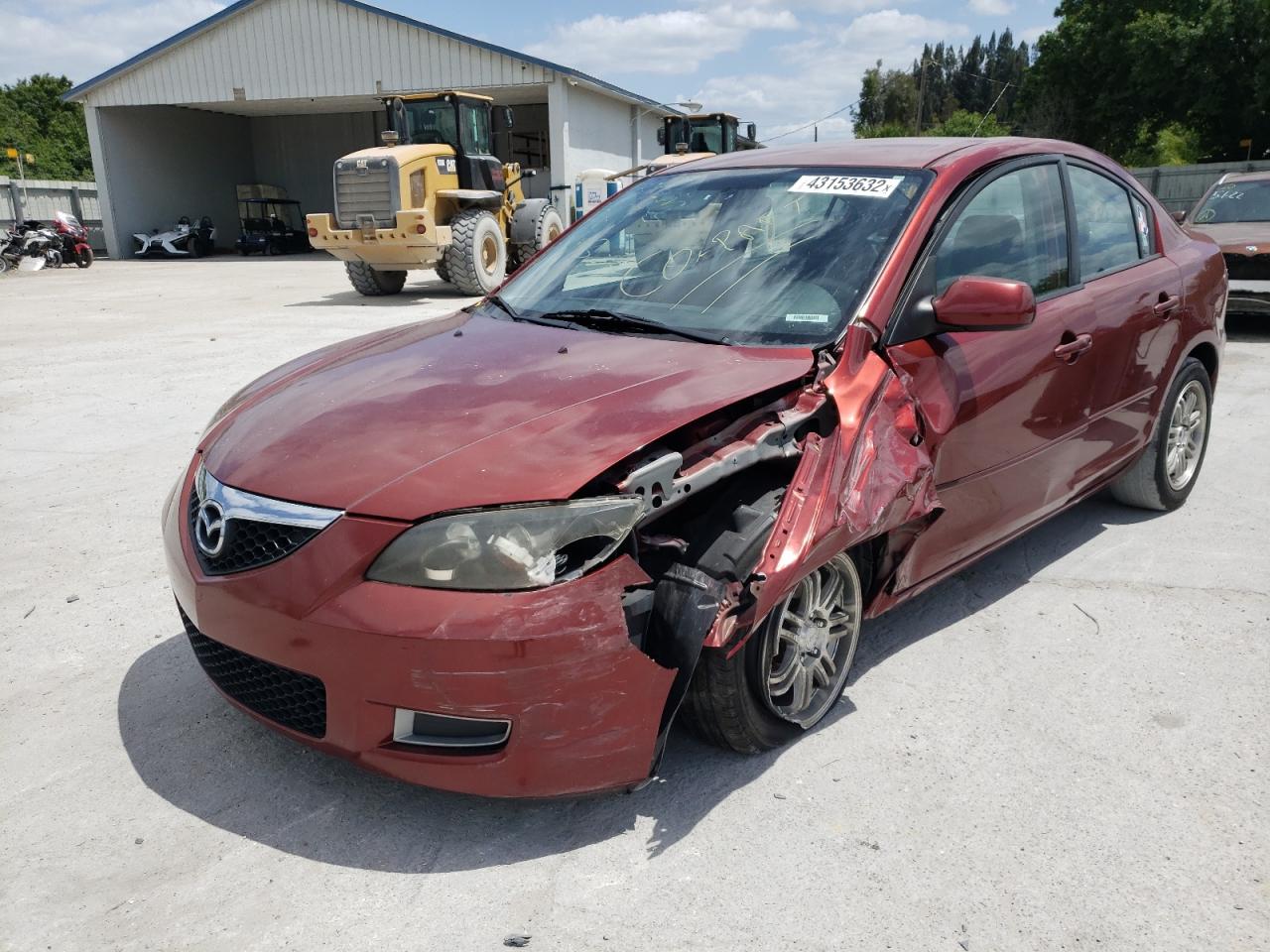 Photo 2 from auction – 2009 MAZDA 3 with VIN JM1BK32F391200870