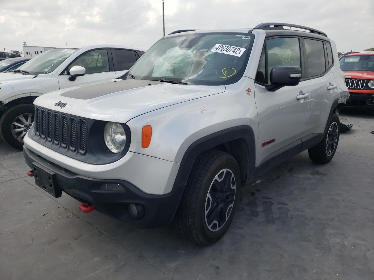 Photo 2 from auction – 2015 JEEP RENEGADE T with VIN ZACCJBCT0FPB98187