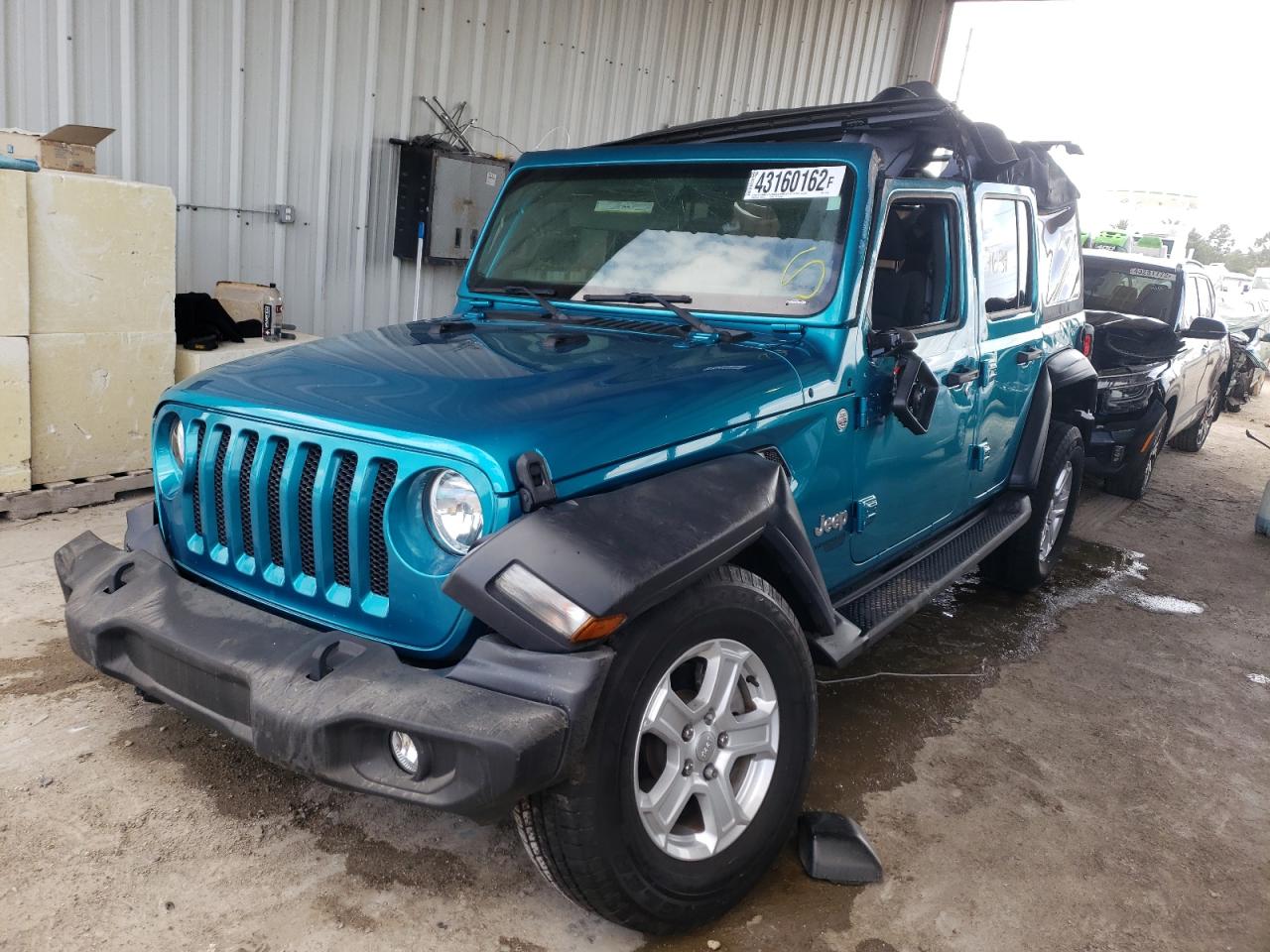 Photo 2 from auction – 2020 JEEP WRANGLER U with VIN 1C4HJXDN2LW218716