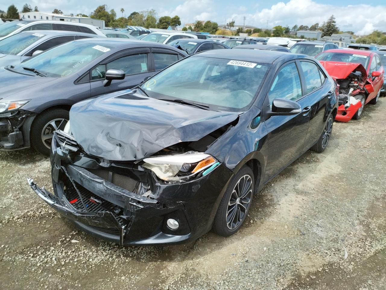 Photo 2 from auction – 2015 TOYOTA COROLLA L with VIN 5YFBURHE8FP346944