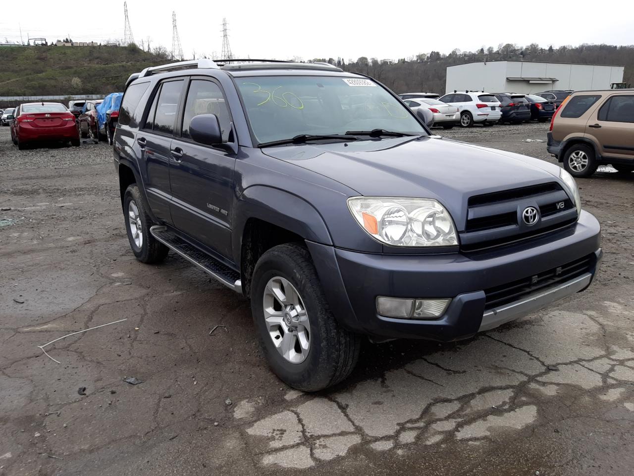 TOYOTA 4RUNNER LI 2003 with VIN JTEBT17R830021995 - Photo from auction