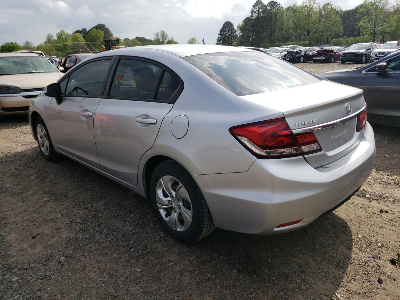 Photo 3 from auction – 2013 HONDA CIVIC LX with VIN 19XFB2F56DE045802