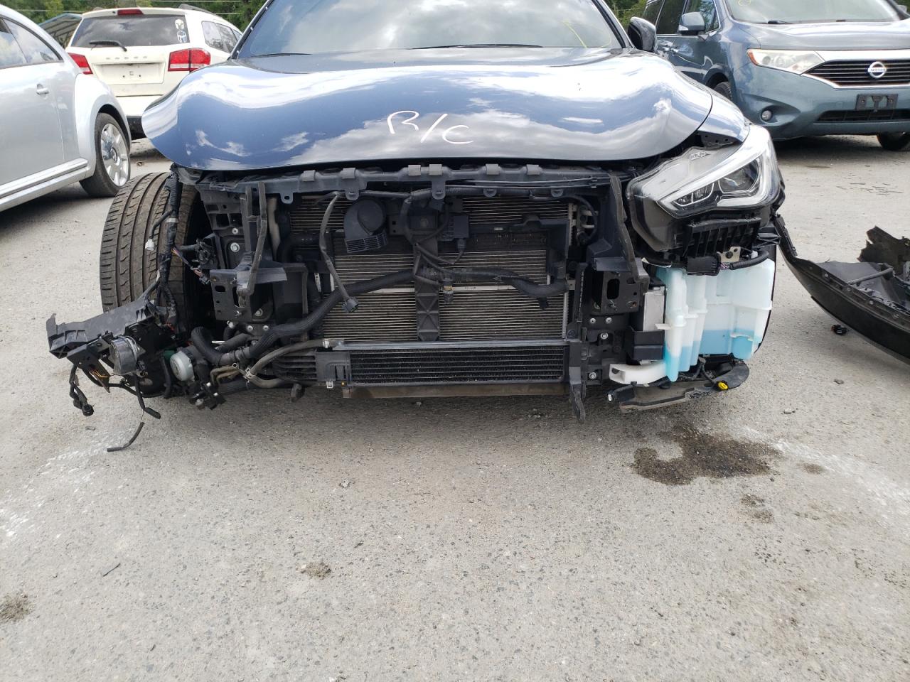 Photo 9 from auction – 2017 INFINITI Q60 PREMIU with VIN JN1EV7EL7HM553433
