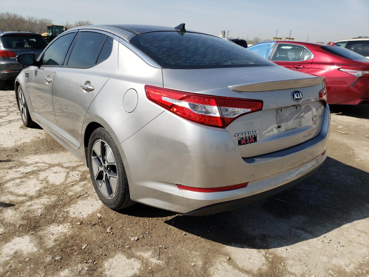 Photo 3 from auction – 2013 KIA OPTIMA HYB with VIN KNAGM4ADXD5049272