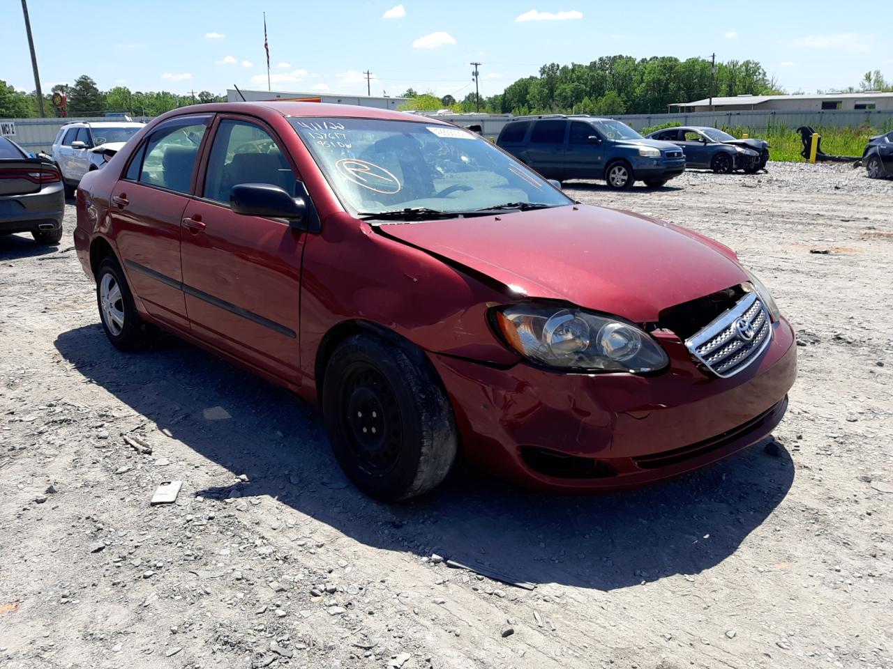 TOYOTA COROLLA CE 2006 with VIN 2T1BR32E96C674042 - Photo from auction