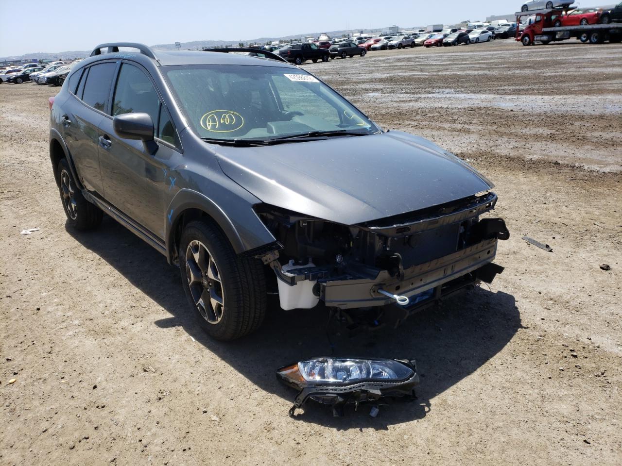 SUBARU CROSSTREK 2020 with VIN JF2GTAEC6LH258321 - Photo from auction