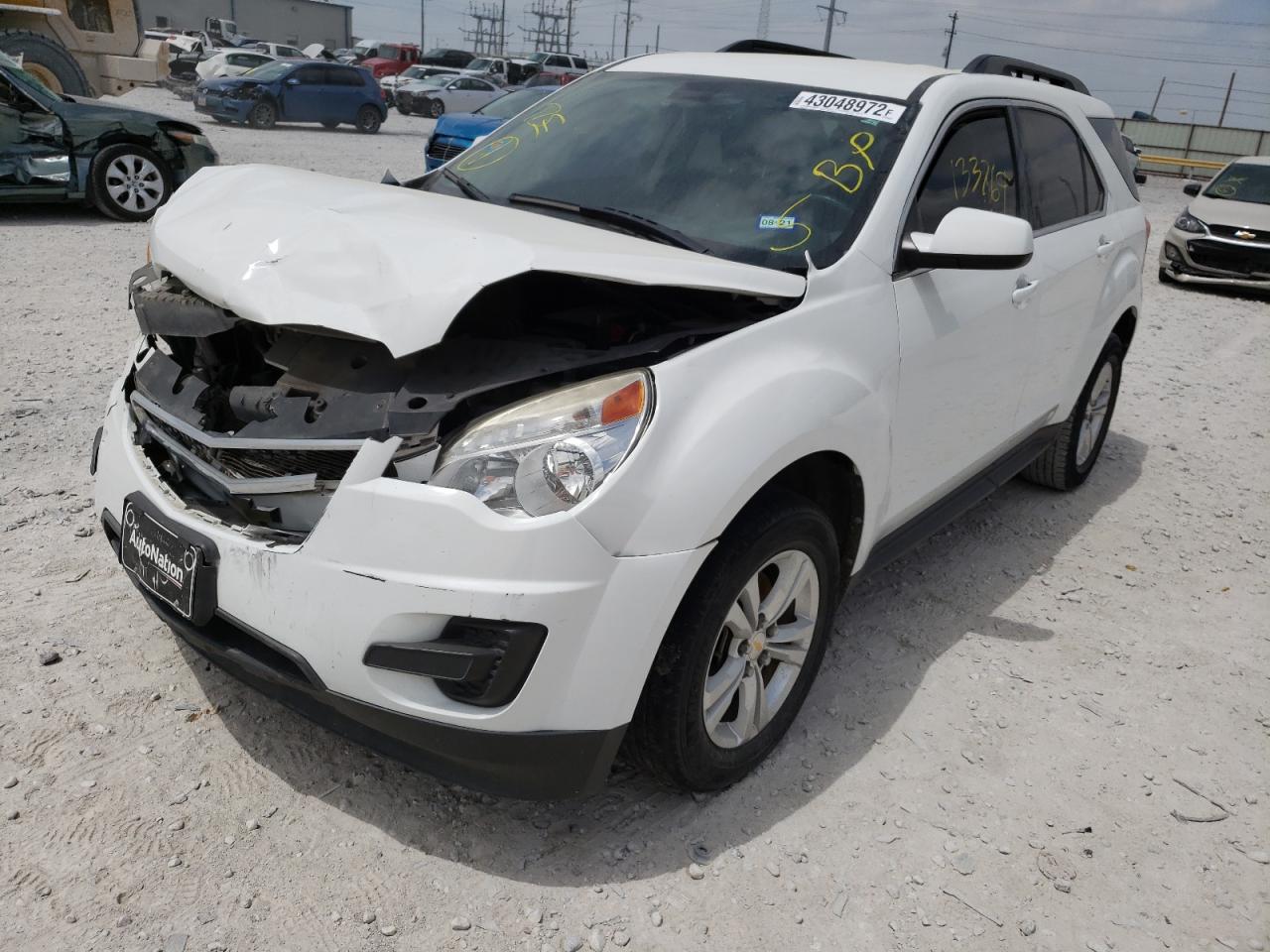 Photo 2 from auction – 2011 CHEVROLET EQUINOX LT with VIN 2GNALDEC0B1267756