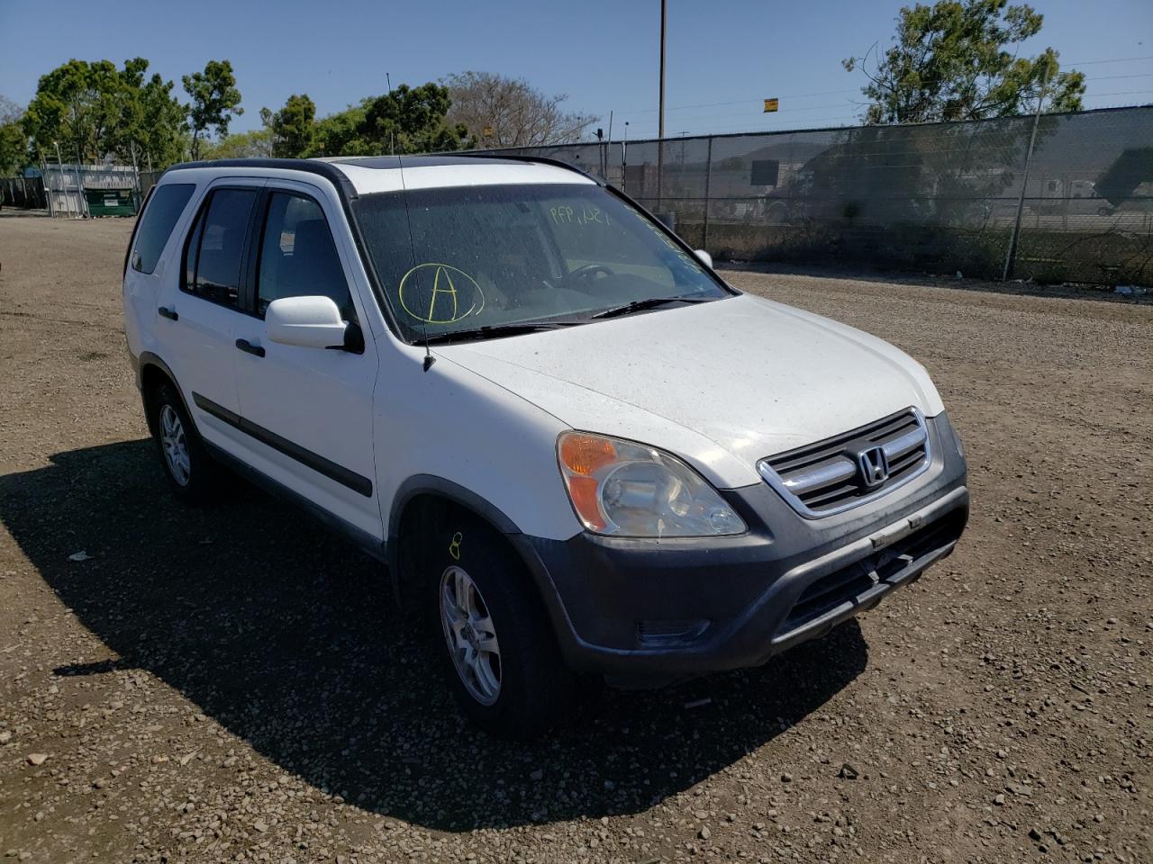 HONDA CR-V EX 2004 with VIN JHLRD78844C010973 - Photo from auction