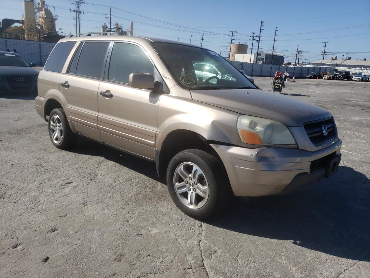 HONDA PILOT EX 2003 with VIN 2HKYF18433H519288 - Photo from auction