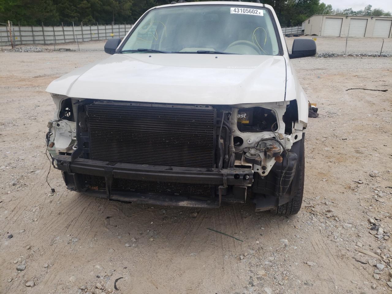 Photo 9 from auction – 2011 FORD ESCAPE XLT with VIN 1FMCU0D7XBKC21648