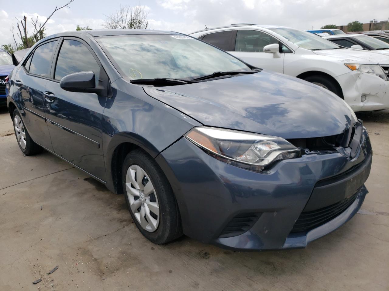 TOYOTA COROLLA L 2014 with VIN 2T1BURHE0EC136045 - Photo from auction
