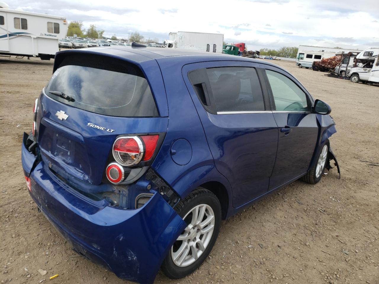Photo 4 from auction – 2013 CHEVROLET SONIC LT with VIN 1G1JC6SH8D4166792