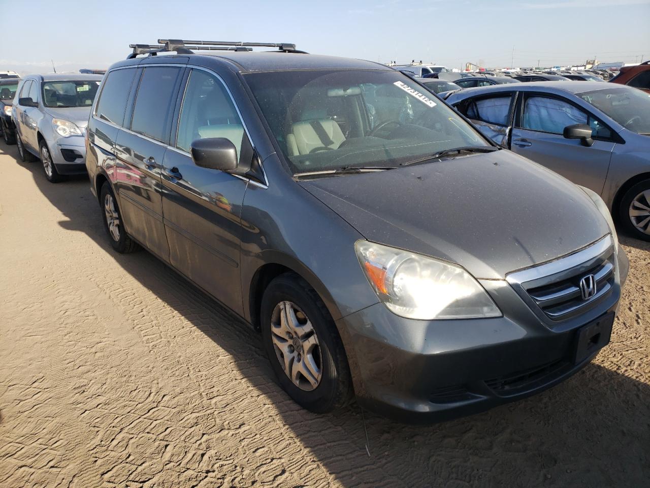 HONDA ODYSSEY EX 2007 with VIN 5FNRL38477B459514 - Photo from auction