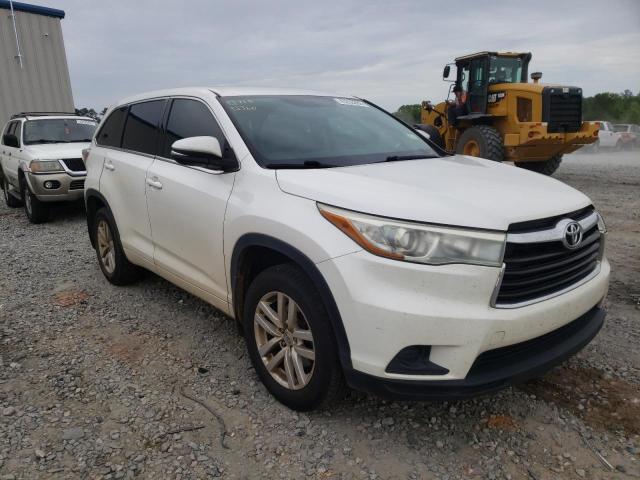 TOYOTA HIGHLANDER 2015 with VIN 5TDZKRFH9FS080939 - Photo from auction