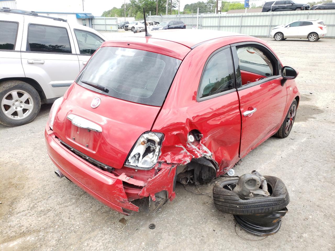 Photo 4 from auction – 2014 FIAT 500 POP with VIN 3C3CFFARXET165130