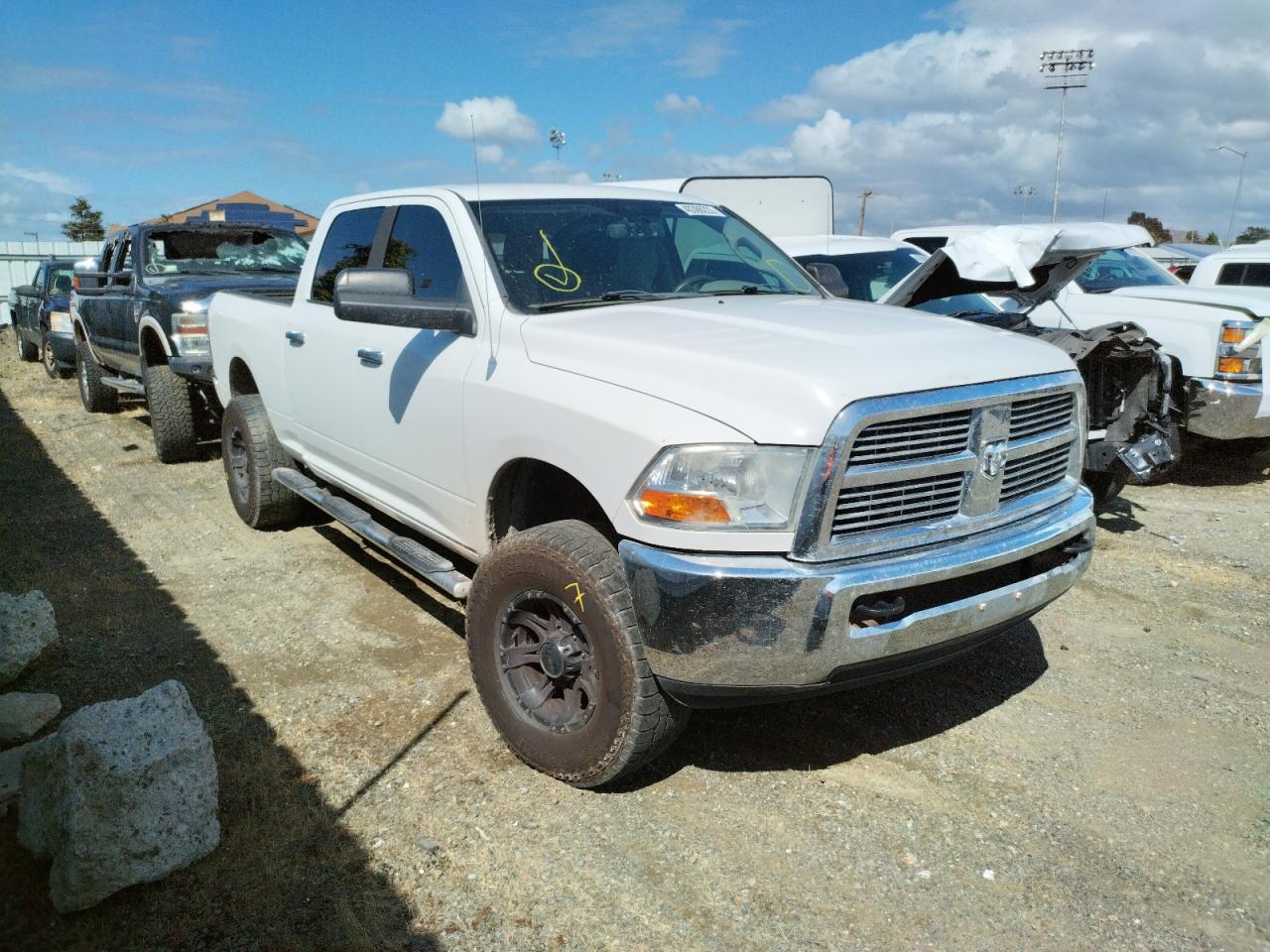 DODGE RAM 2500 S 2012 with VIN 3C6UD5DL1CG207740 - Photo from auction