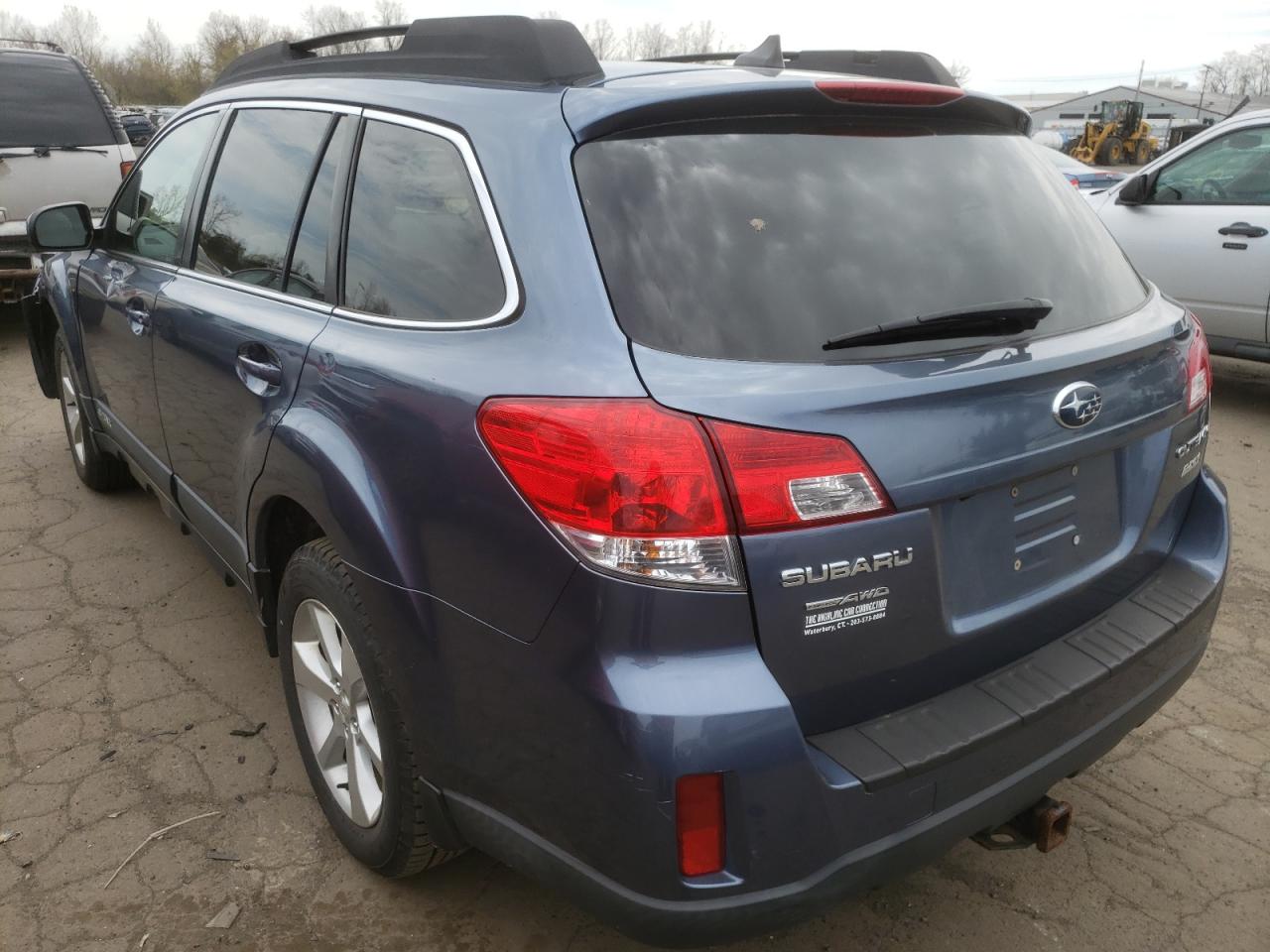 Photo 3 from auction – 2013 SUBARU OUTBACK 2. with VIN 4S4BRBKC1D3300180