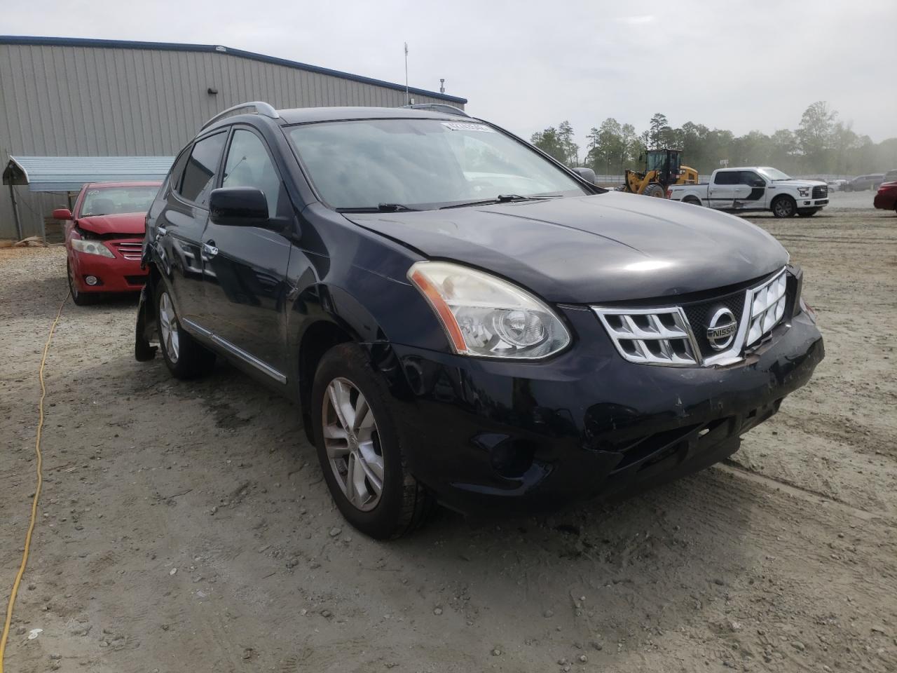 NISSAN ROGUE S 2012 with VIN JN8AS5MTXCW614236 - Photo from auction