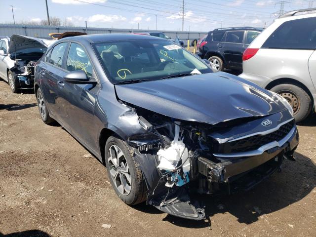 KIA FORTE FE 2020 with VIN 3KPF24AD0LE256406 - Photo from auction