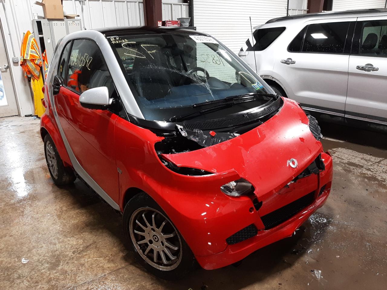SMART FORTWO PUR 2012 with VIN WMEEJ3BA4CK571933 - Photo from auction