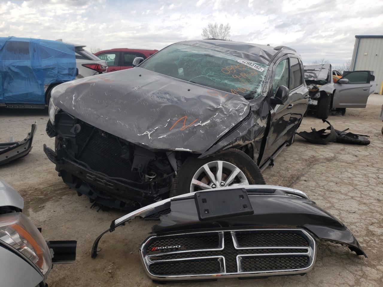 Photo 2 from auction – 2020 DODGE DURANGO SX with VIN 1C4RDJAG1LC412668
