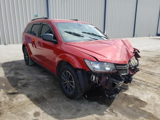 DODGE JOURNEY SE 2018 with VIN 3C4PDCAB5JT530845 - Photo from auction