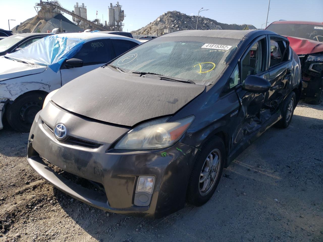 Photo 2 from auction – 2010 TOYOTA PRIUS with VIN JTDKN3DUXA0240604