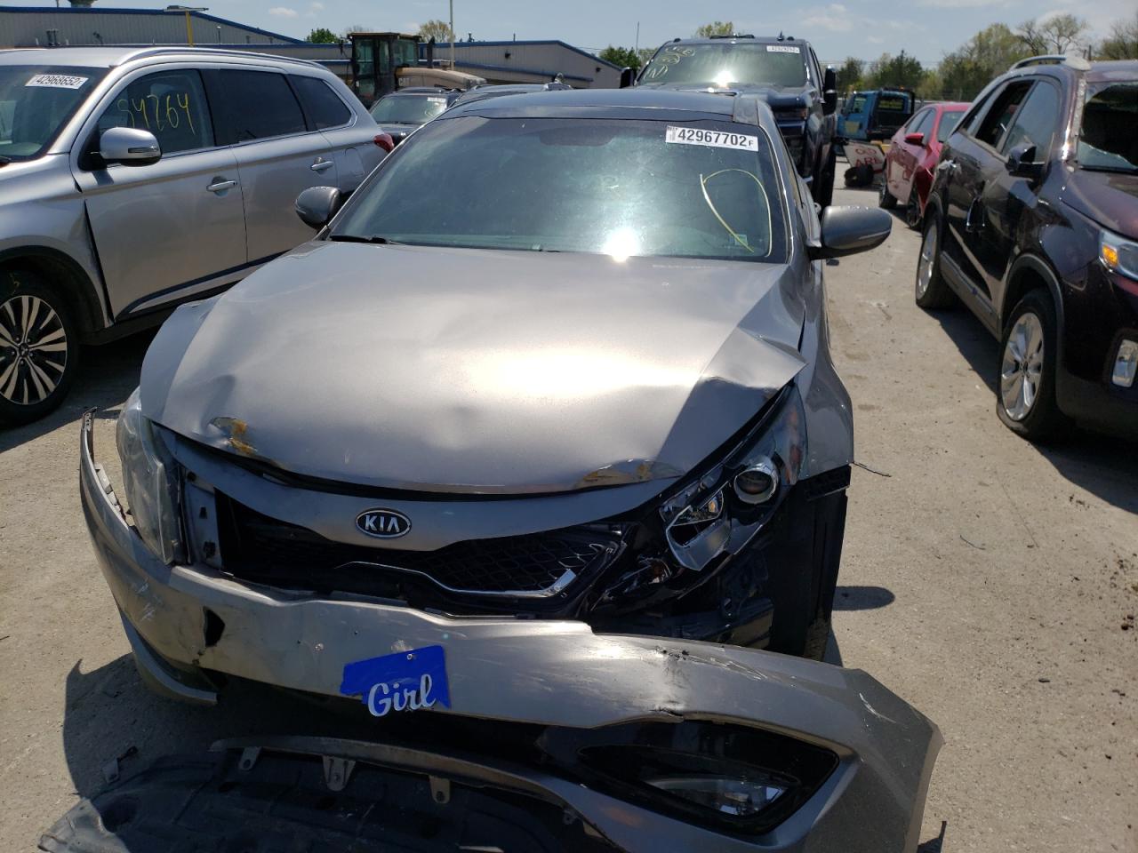 Photo 9 from auction – 2012 KIA OPTIMA SX with VIN 5XXGR4A69CG004467