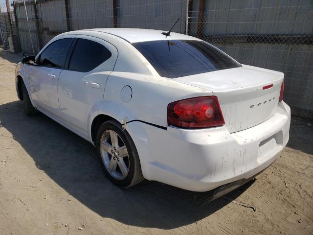 Photo 3 from auction – 2013 DODGE AVENGER SE with VIN 1C3CDZAB7DN607452
