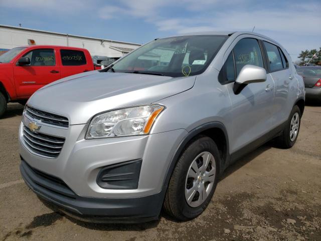 Photo 2 from auction – 2016 CHEVROLET TRAX LS with VIN 3GNCJKSB7GL275955
