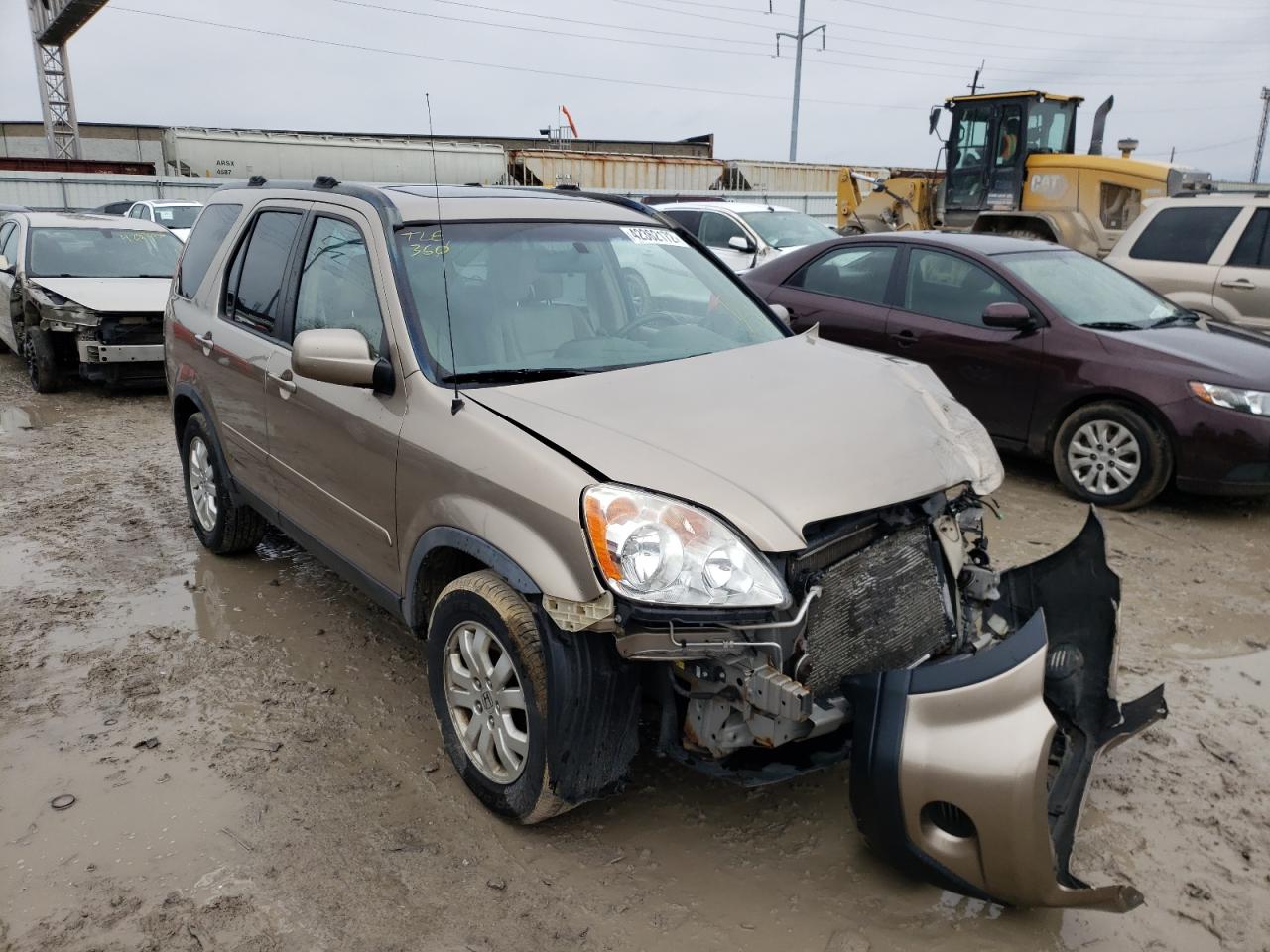 HONDA CR-V SE 2006 with VIN JHLRD78976C047754 - Photo from auction