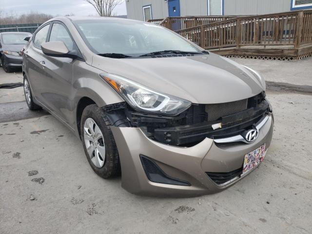 HYUNDAI ELANTRA SE 2016 with VIN 5NPDH4AE8GH683543 - Photo from auction