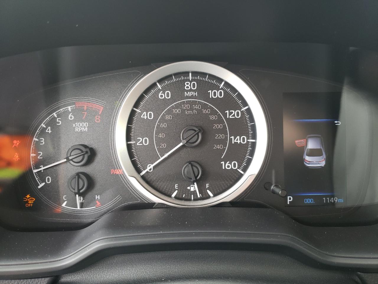 Photo 8 from auction – 2022 TOYOTA COROLLA LE with VIN JTDEPMAE4N3015402