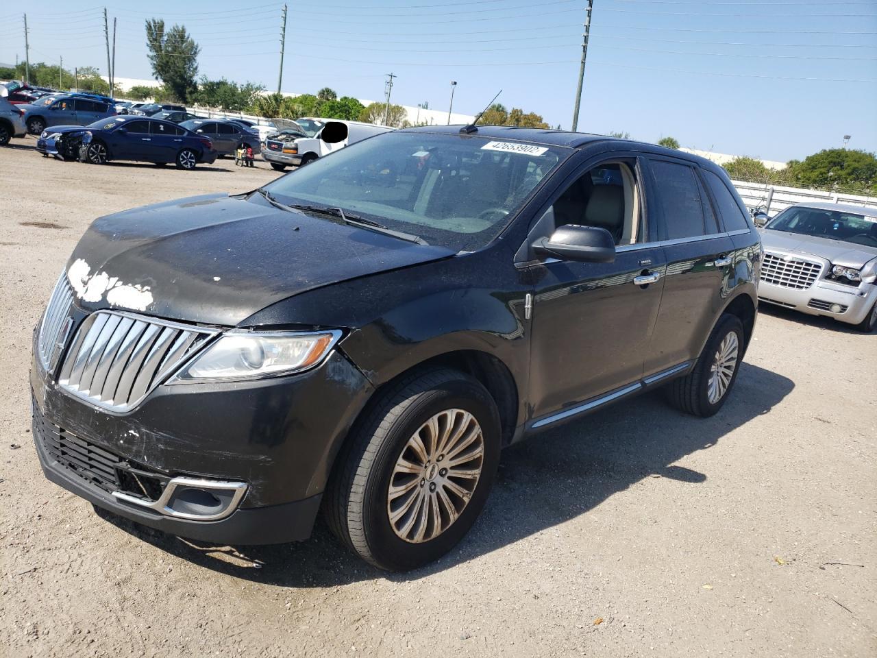 Photo 2 from auction – 2013 LINCOLN MKX with VIN 2LMDJ6JKXDBL31027