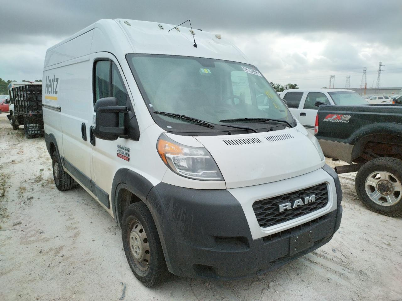 RAM PROMASTER 2019 with VIN 3C6TRVCG6KE555156 - Photo from auction