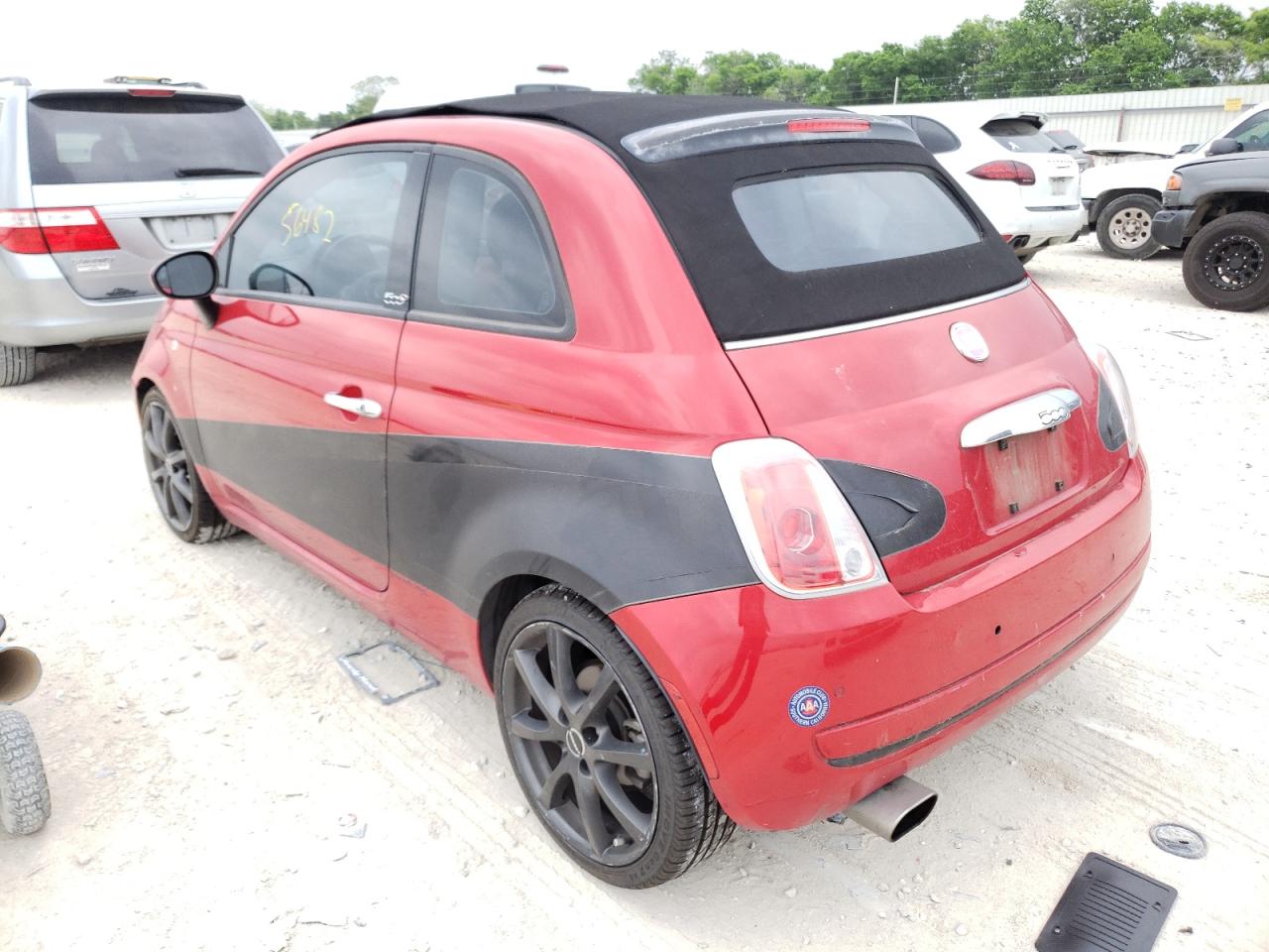 Photo 3 from auction – 2012 FIAT 500 POP with VIN 3C3CFFDR9CT347961