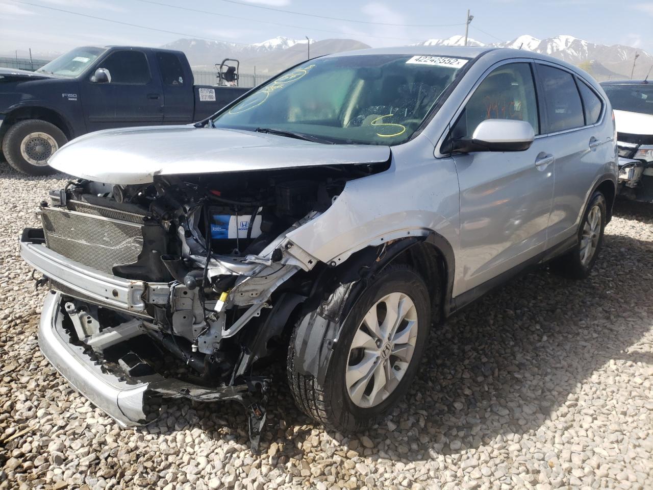 Photo 2 from auction – 2012 HONDA CR-V EX with VIN JHLRM4H57CC012283