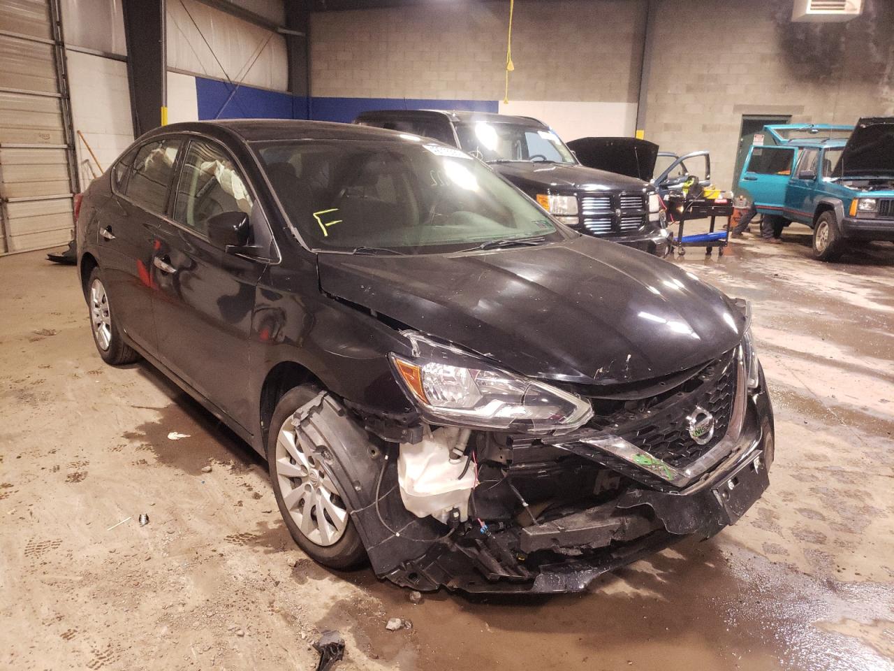 NISSAN SENTRA S 2017 with VIN 3N1AB7AP0HY307451 - Photo from auction