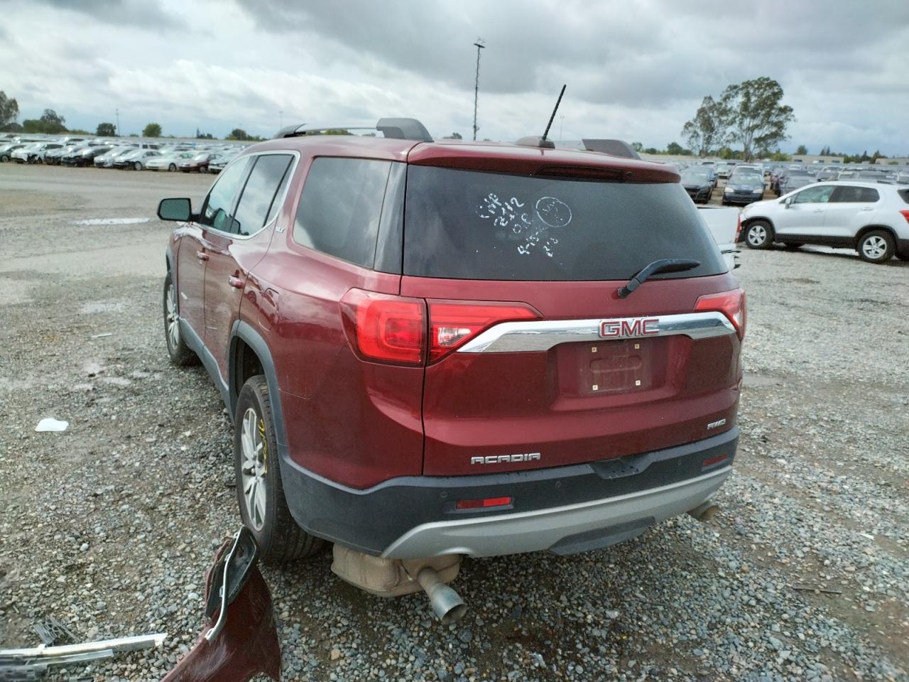 Photo 3 from auction – 2018 GMC ACADIA SLT with VIN 1GKKNULS3JZ235735