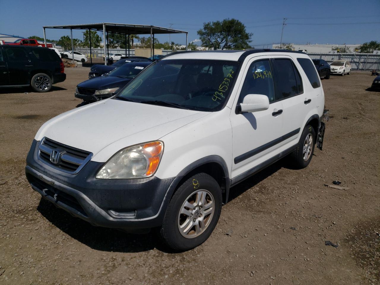 Photo 2 from auction – 2004 HONDA CR-V EX with VIN JHLRD78844C010973