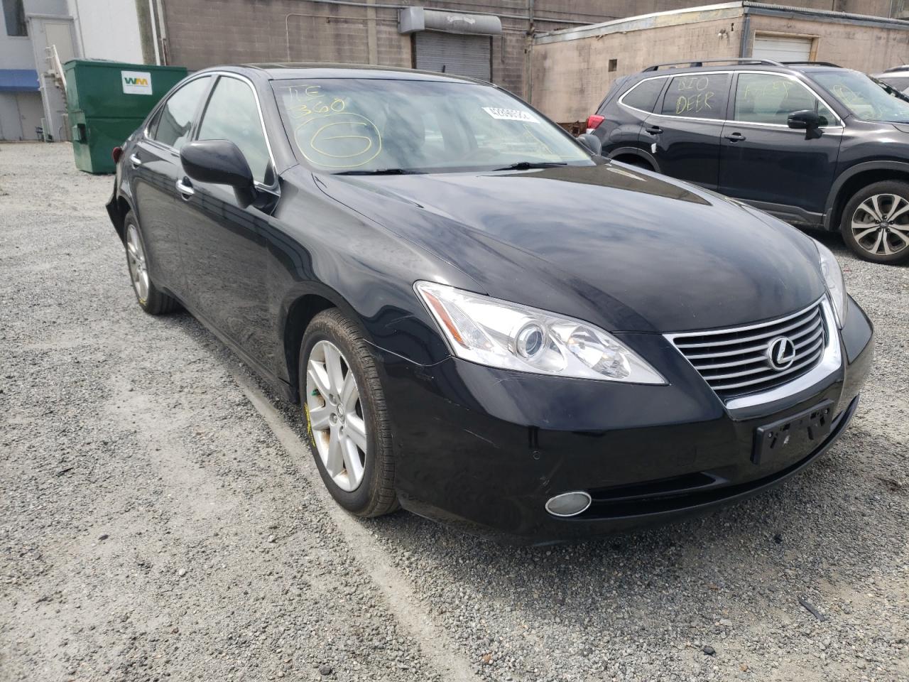LEXUS ES 350 2007 with VIN JTHBJ46GX72091521 - Photo from auction