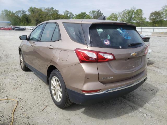 Photo 3 from auction – 2018 CHEVROLET EQUINOX LS with VIN 2GNAXHEV7J6211134