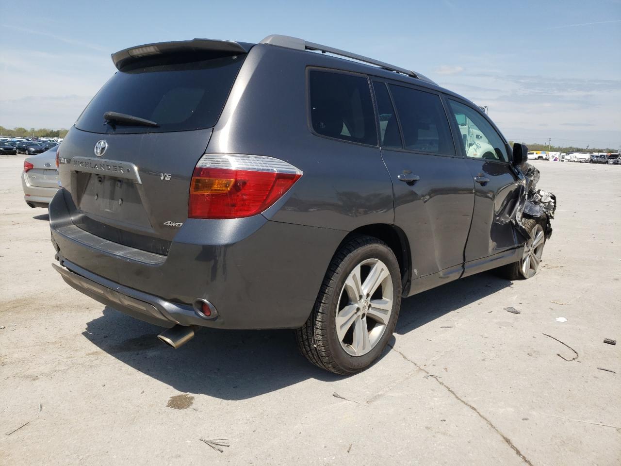 Photo 4 from auction – 2008 TOYOTA HIGHLANDER with VIN JTEES43A682008479