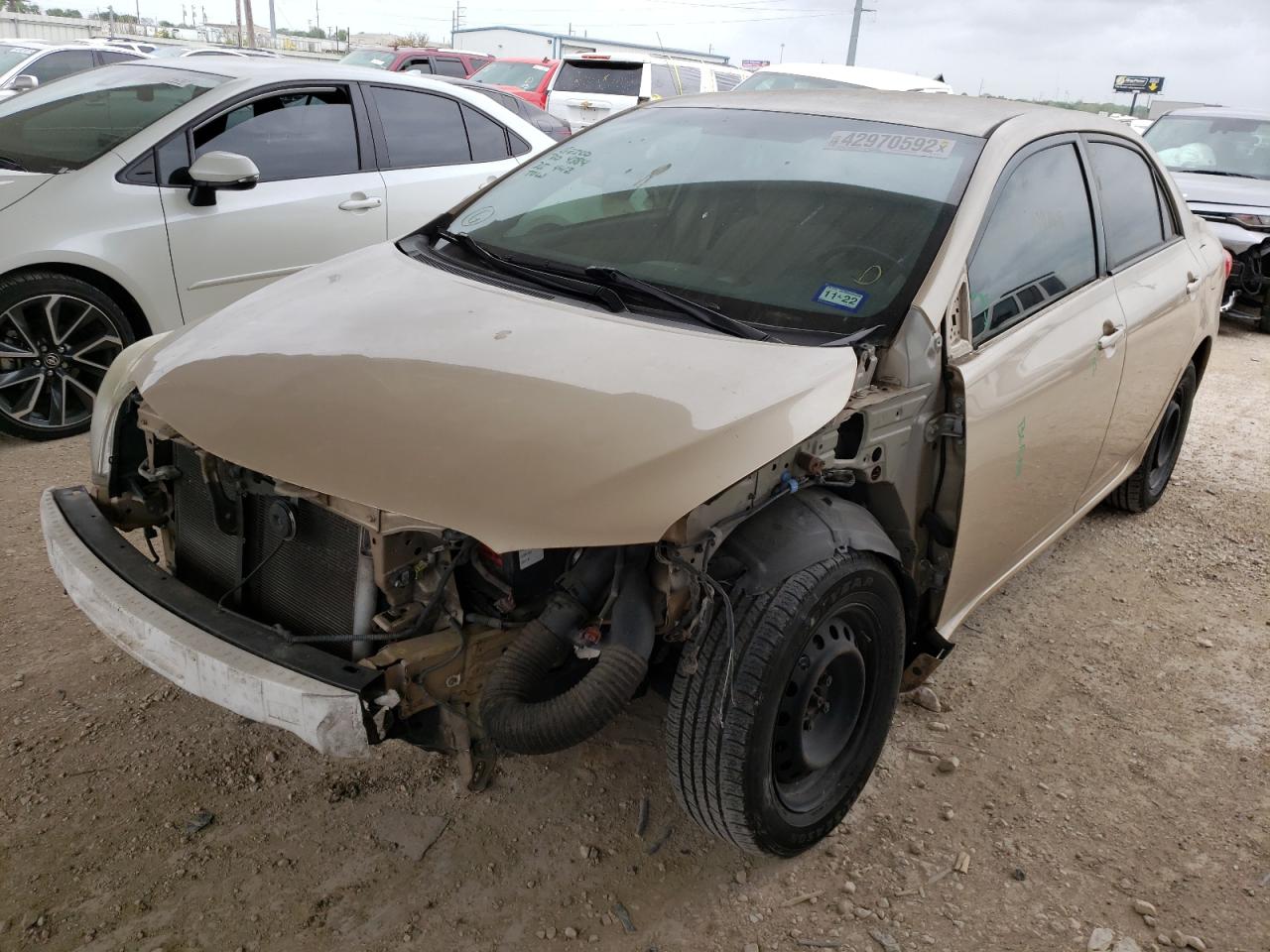Photo 2 from auction – 2011 TOYOTA COROLLA BA with VIN JTDBU4EE7B9156186