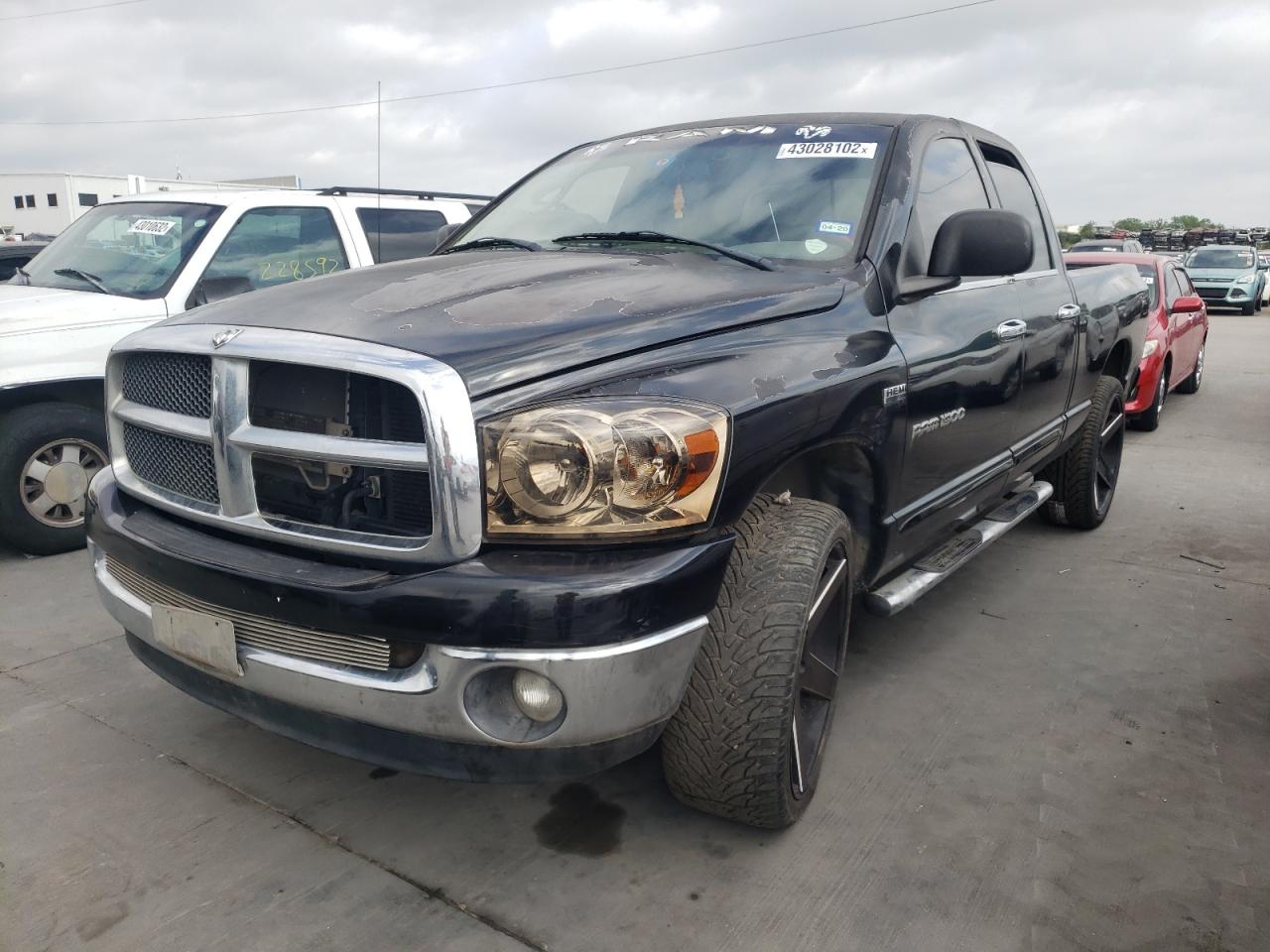 Photo 2 from auction – 2007 DODGE RAM 1500 S with VIN 1D7HA18287J503717