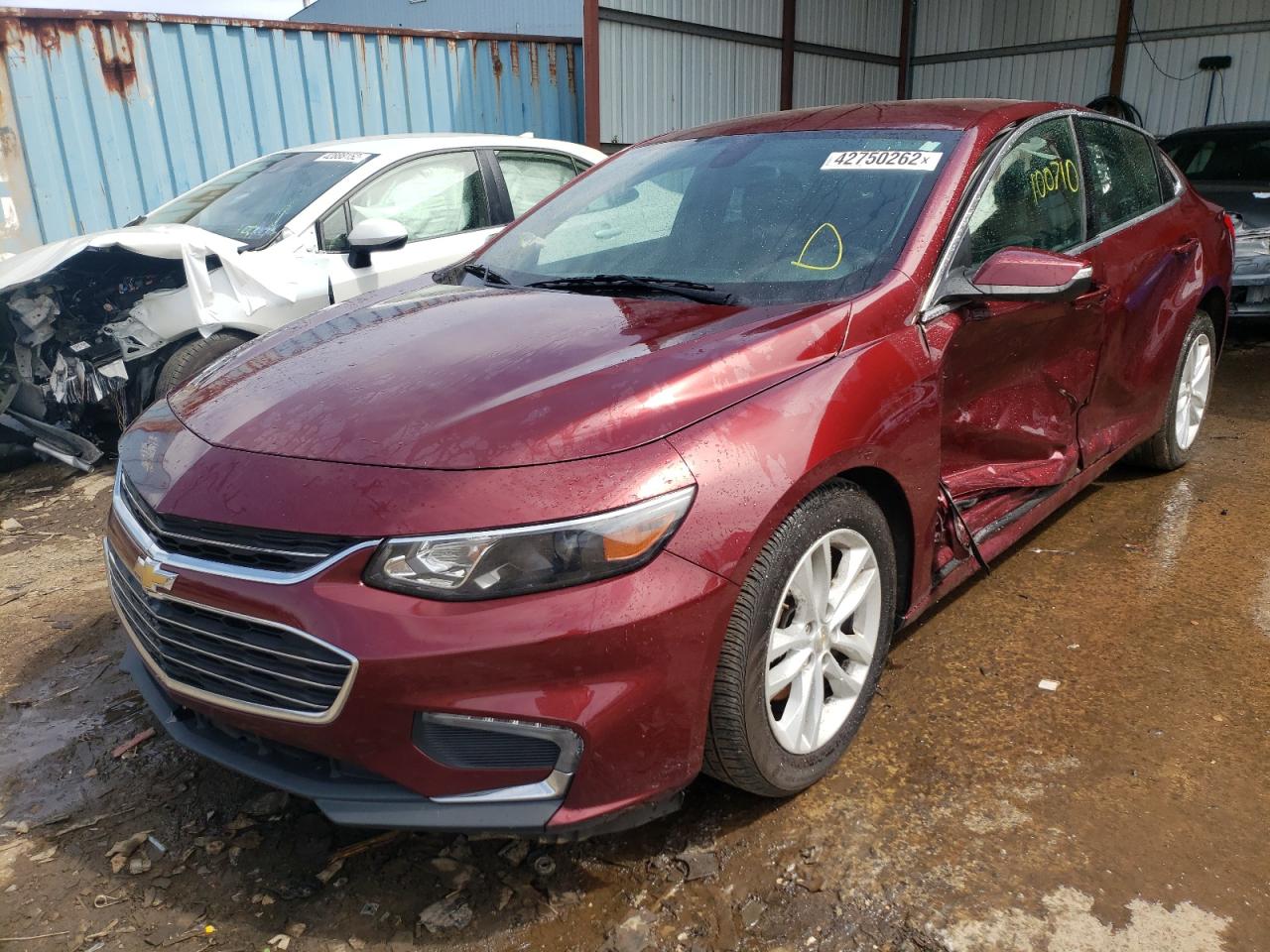 Photo 2 from auction – 2016 CHEVROLET MALIBU LT with VIN 1G1ZE5ST3GF304078