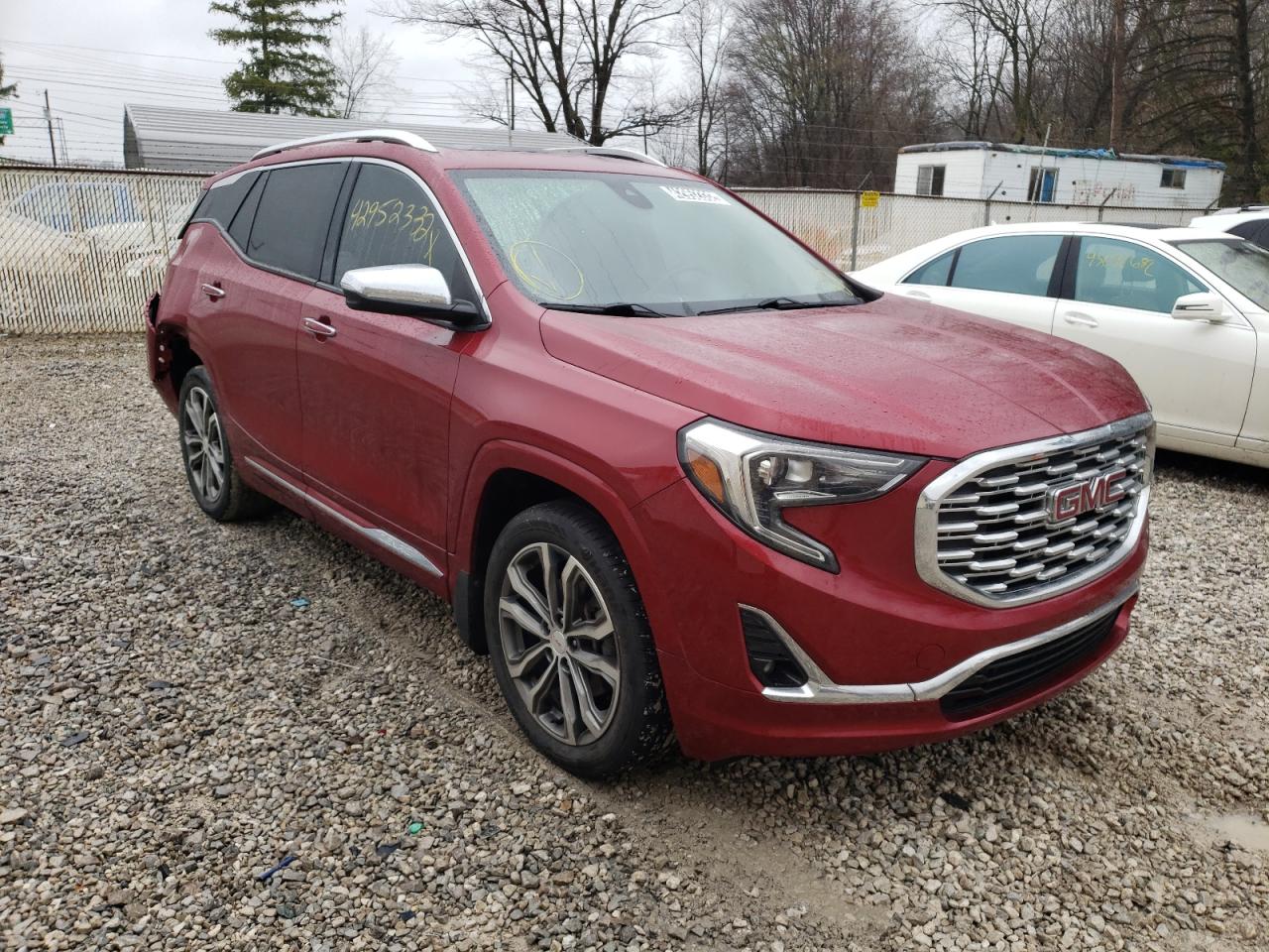 GMC TERRAIN DE 2018 with VIN 3GKALSEX6JL140818 - Photo from auction