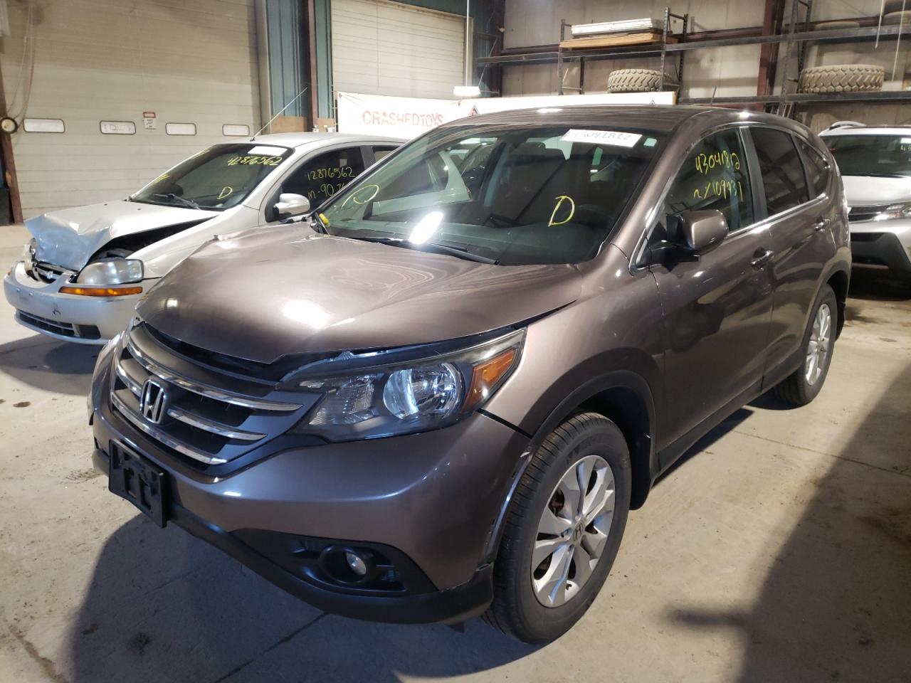 Photo 2 from auction – 2013 HONDA CR-V EX with VIN 5J6RM4H58DL058312