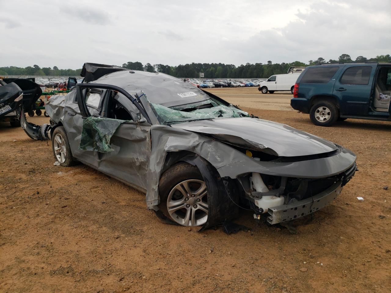 DODGE CHARGER SX 2019 with VIN 2C3CDXBGXKH644628 - Photo from auction