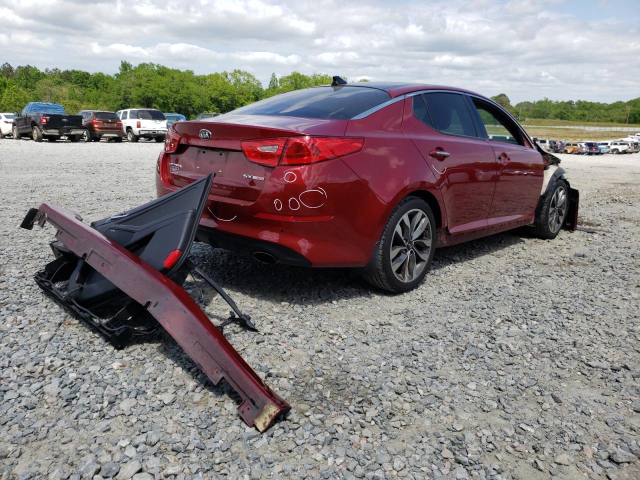 Photo 4 from auction – 2015 KIA OPTIMA SX with VIN 5XXGR4A66FG409724